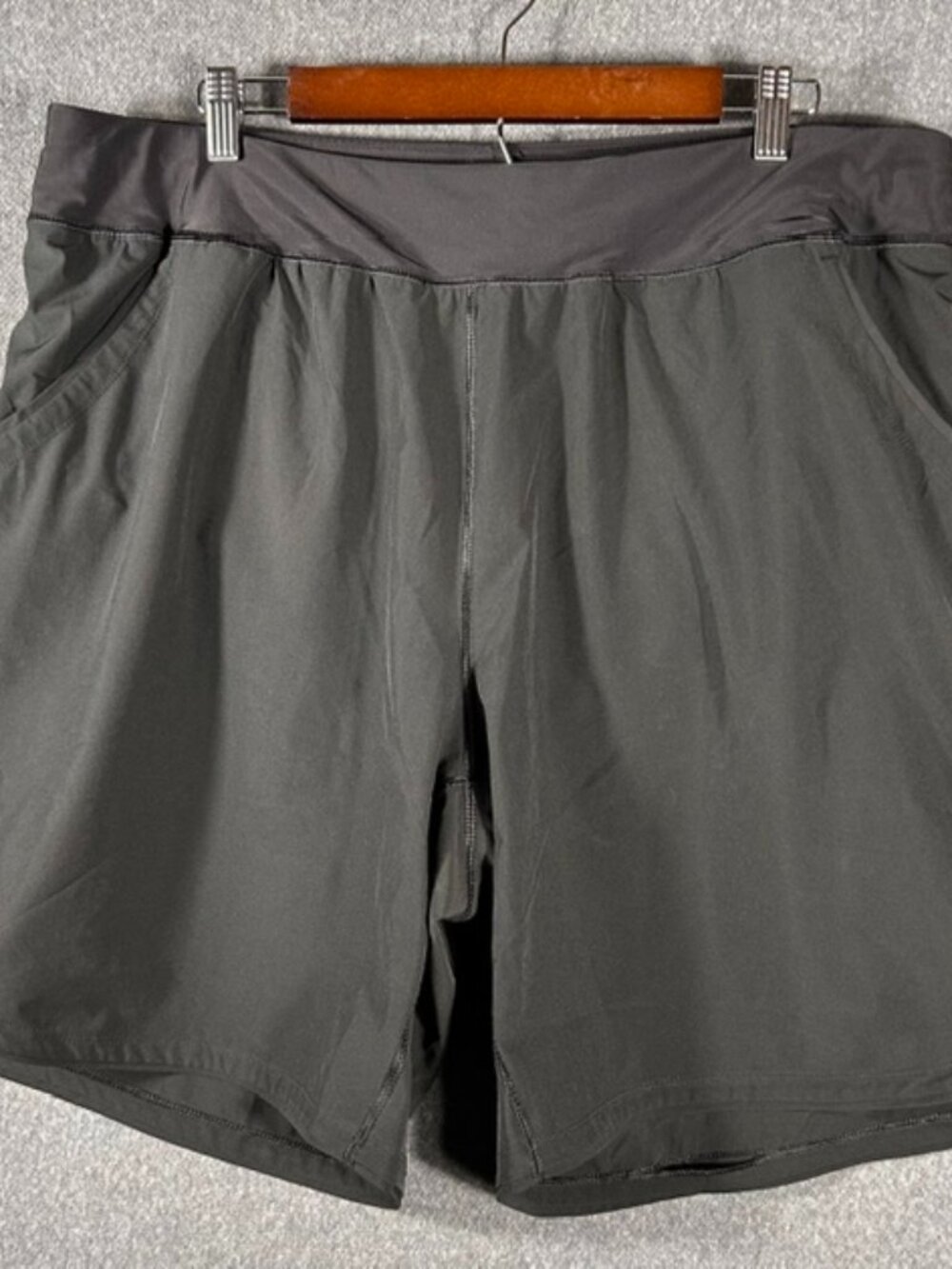Lands End Quick Dry Board Shorts Womens Sz 20W Swim Suit Cover Elastic Waist